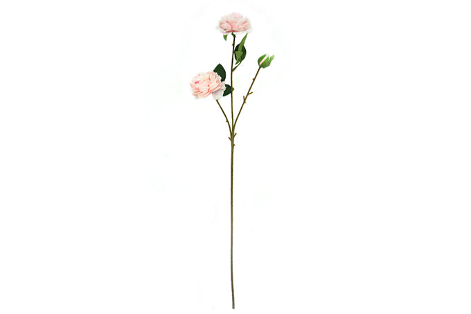 Kunstige Blomster Silkepæon Lyserød