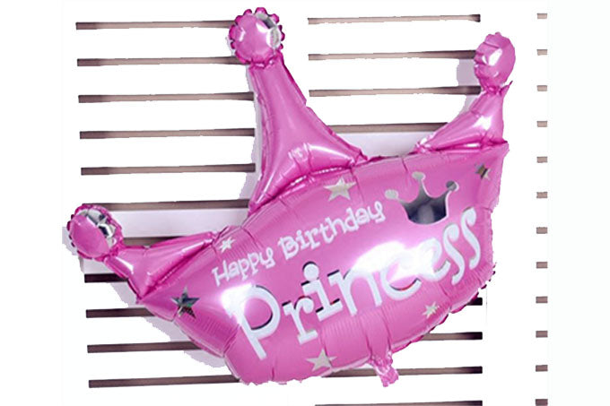 Prinsessekrone Alu Folie Ballon