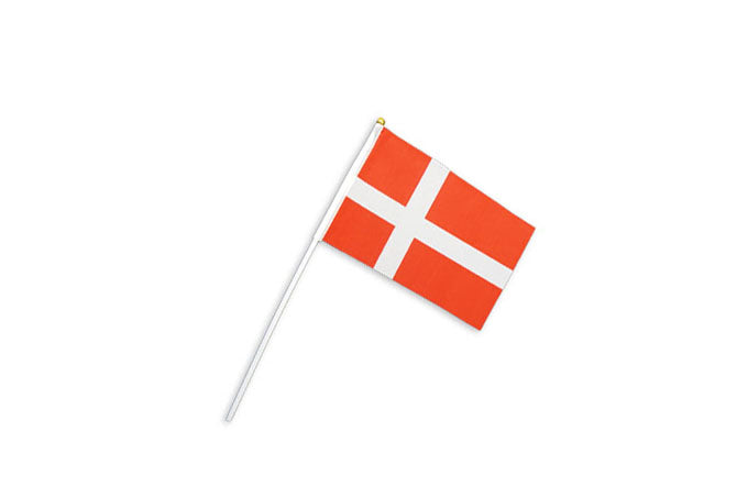 Flag Danmark 8 stk