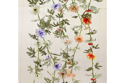 Blomster Rank Tusindfryd Orange/Gul