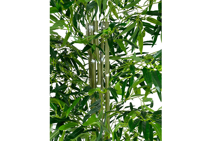 Kunstig Naturtro Bambus Træ Højde 200cm