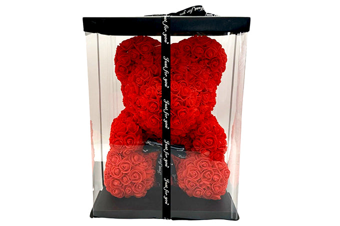 Rose Bamse Rød