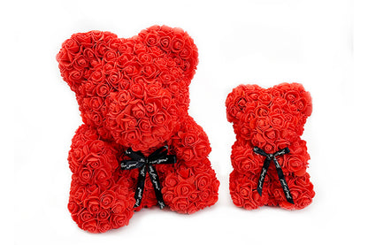 Rose Bamse Rød