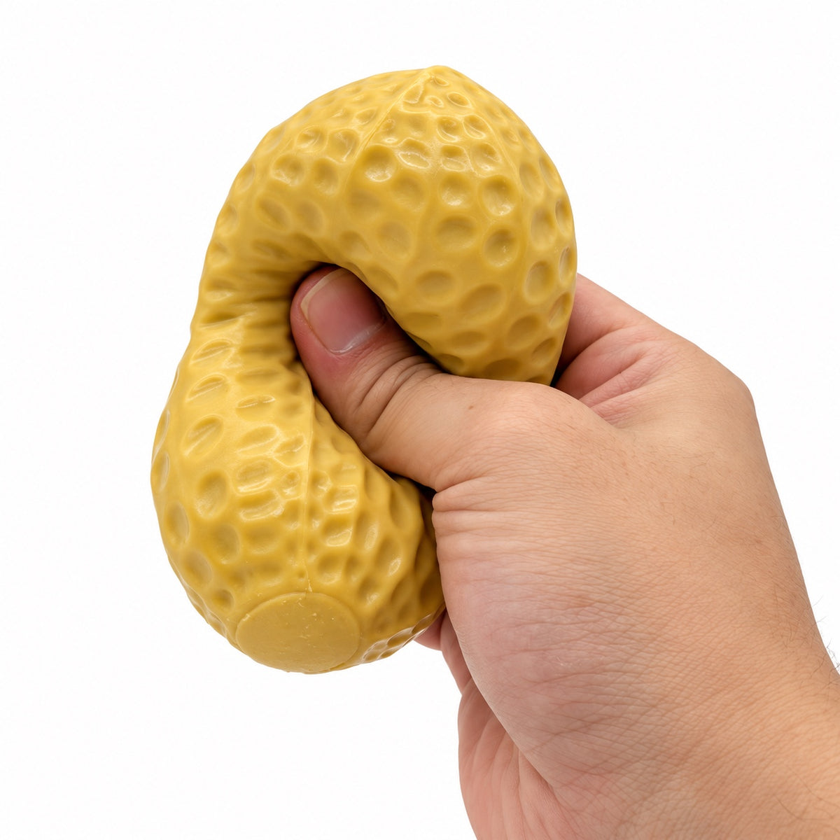 Peanut squishy bliver klemt og bøjet