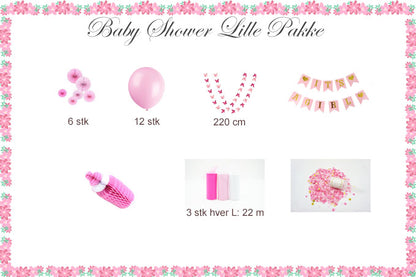 Copy of Luxus Pink Baby Shower Pakke