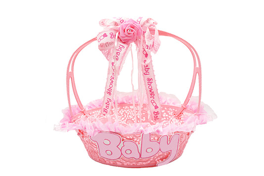Lysrød baby Plastik kurv