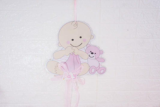 Lyserød Baby Vedhæng