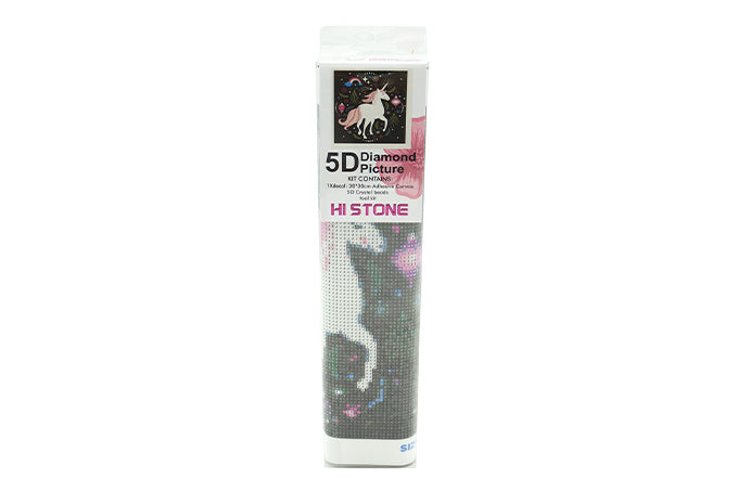 5D Diamant Maleri Fulddækkende 30cmx30cm Unicorn
