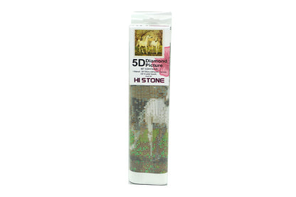 5D Diamant Maleri Fulddækkende 30cmx30cm Unicor Hest