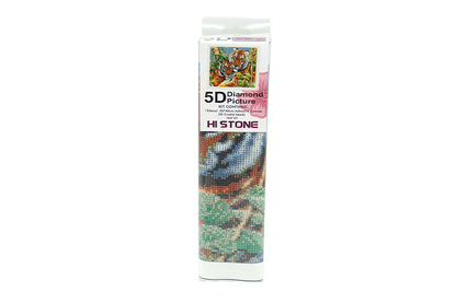 5D Diamant Maleri Fulddækkende 30cmx40cm Tiger