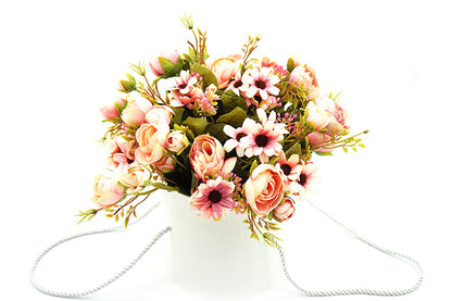 Kunstige Blomster Buket Lyserød