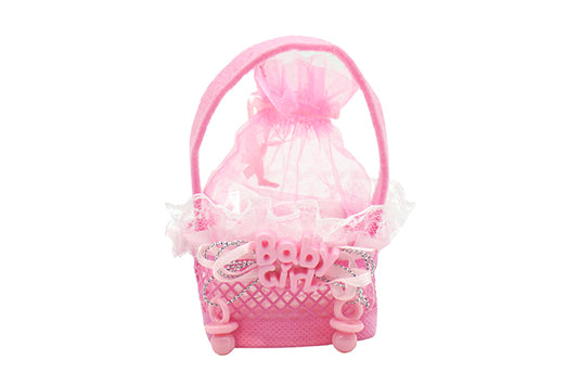 Baby Girl Mini Gavepose Lyserød 12stk.-Pak