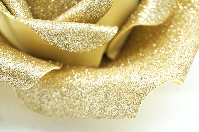Kunstige Stor Guld Rose Bryllup Dekoration