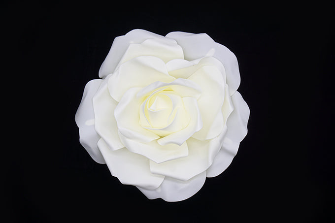 Kunstige Stor Hvid Rose Fest / Bryllup Dekoration