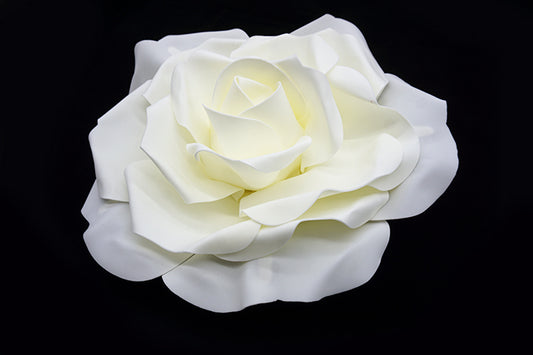 Kunstige Stor Hvid Rose Fest / Bryllup Dekoration