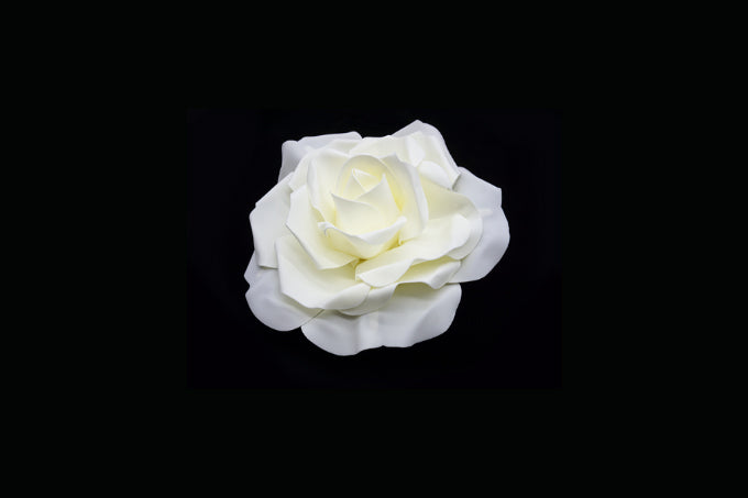 Kunstige Stor Hvid Rose Fest / Bryllup Dekoration