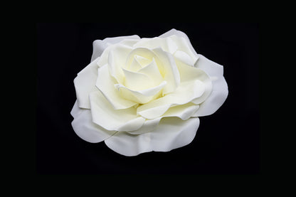 Kunstige Stor Hvid Rose Fest / Bryllup Dekoration