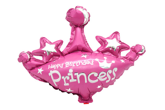 Prinsesser Ballon Lyserød