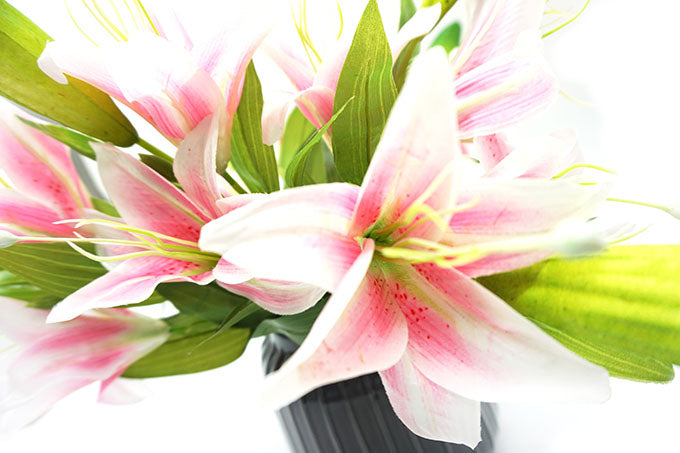 Kunstig Blomster Lilje Lyserød