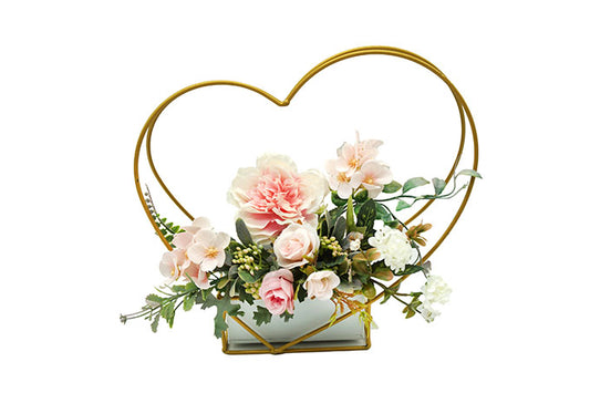 Blomsterstativer Hjerte