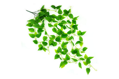 Kunstig Æble Blad Hænge Grøn