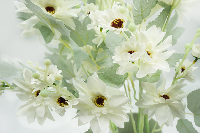Kunstig Blomster Daliha Hvid