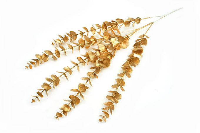 Kunstige  Blad Monstera og Palme Guld