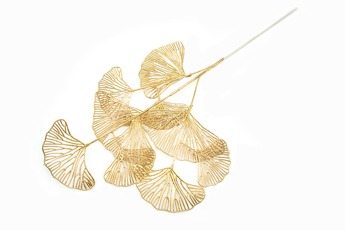 Kunstige  Blad Monstera og Palme Guld
