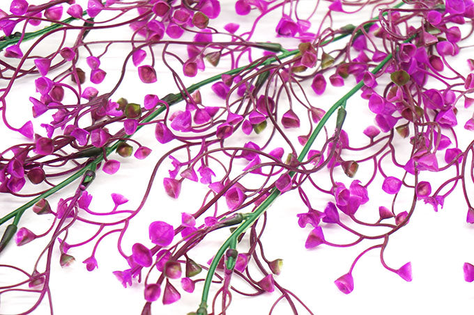 Kunstige Admiralitet Willow Plante Hænge Pink