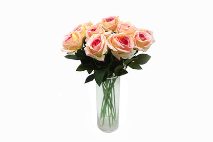 Kunstig Blomster Rose Lyserød/Pink