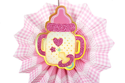 Baby Shower Ophænger 6-Pak Lyserød