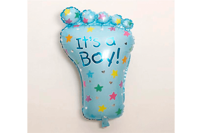 It's a boy ballon