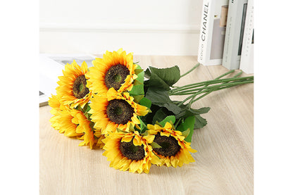 Kunstige Blomster Solsikker