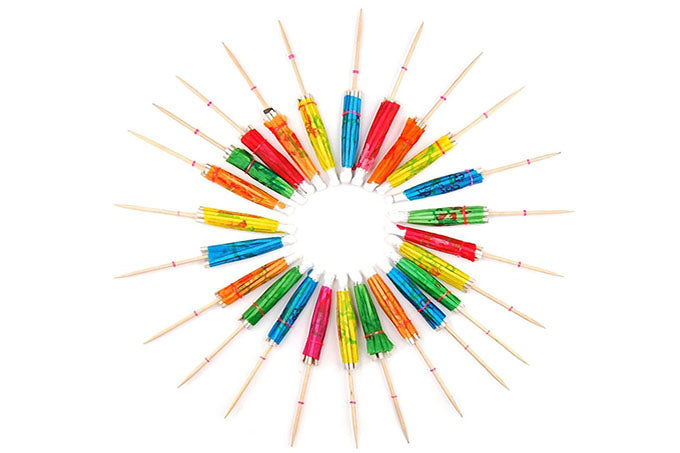 Partypicks Paraply 60stk. - Pak