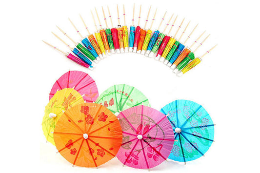 Partypicks Paraply 60stk. - Pak