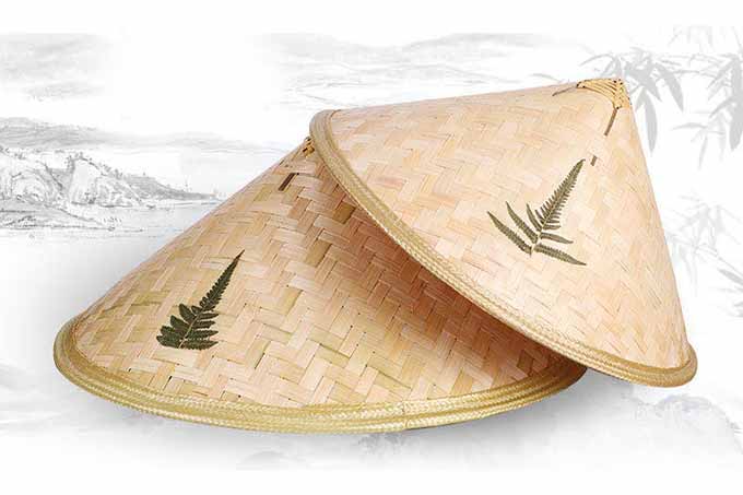 Kinesiske Bambus Hat