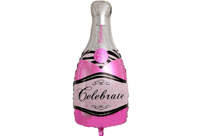 Fødselsdag Champagne & Glas Ballon