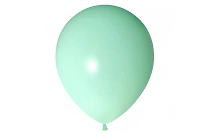 Ballon Macaron Farve Lysegrøn 12 Stk.- Pak