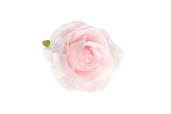 Kunstige Blomster Rose Hoved Lyserød 10stk.-Pak