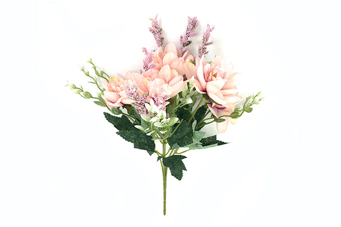 Kunstige Blomster Buket Freesia Lyserød