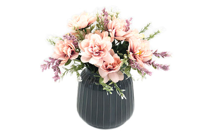 Kunstige Blomster Buket Freesia Lyserød