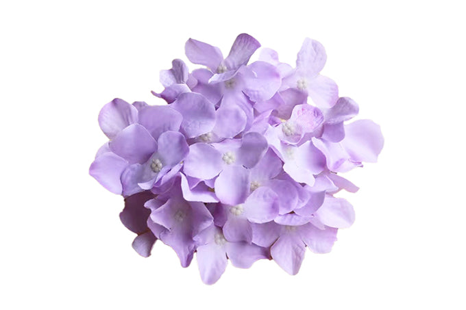 Kunstige Blomster hoved Hydrangena Lilla 6stk.-Pak