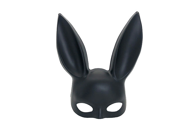 Kanin Maske Sort