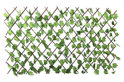 Espalier med kunstig plante