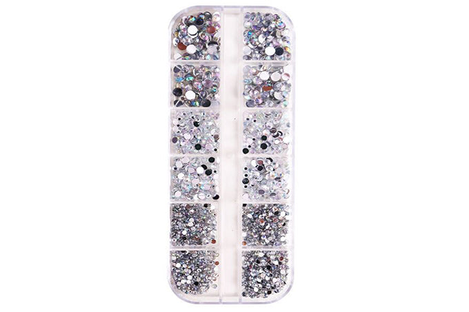 Nail Art AB Akryl Diamant Smykkesten