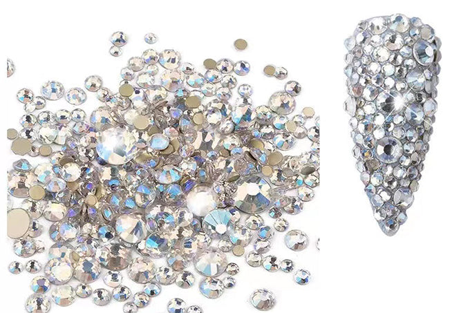 Nail Art AB Akryl Diamant Smykkesten