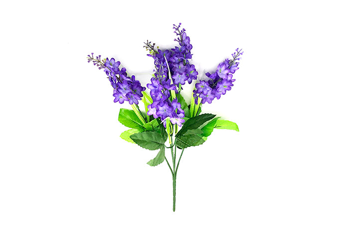 Kunstige Lavender Blomster Buket Lilla
