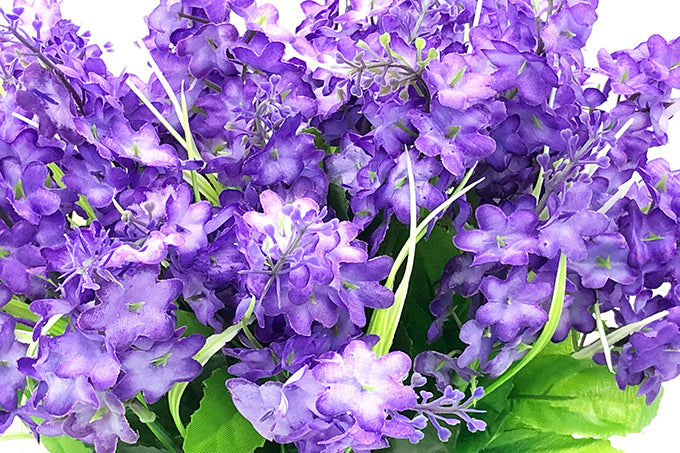 Kunstige Lavender Blomster Buket Lilla