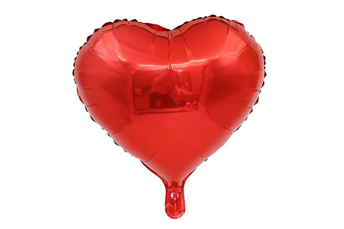 Hjerte Folieballon Rød