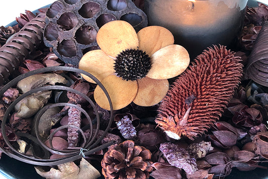 Natur Tørrede Blomster Dekoration Brun